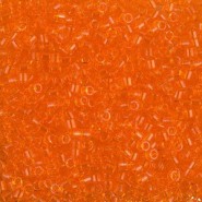 Miyuki delica beads 10/0 - Transparent orange DBM-703